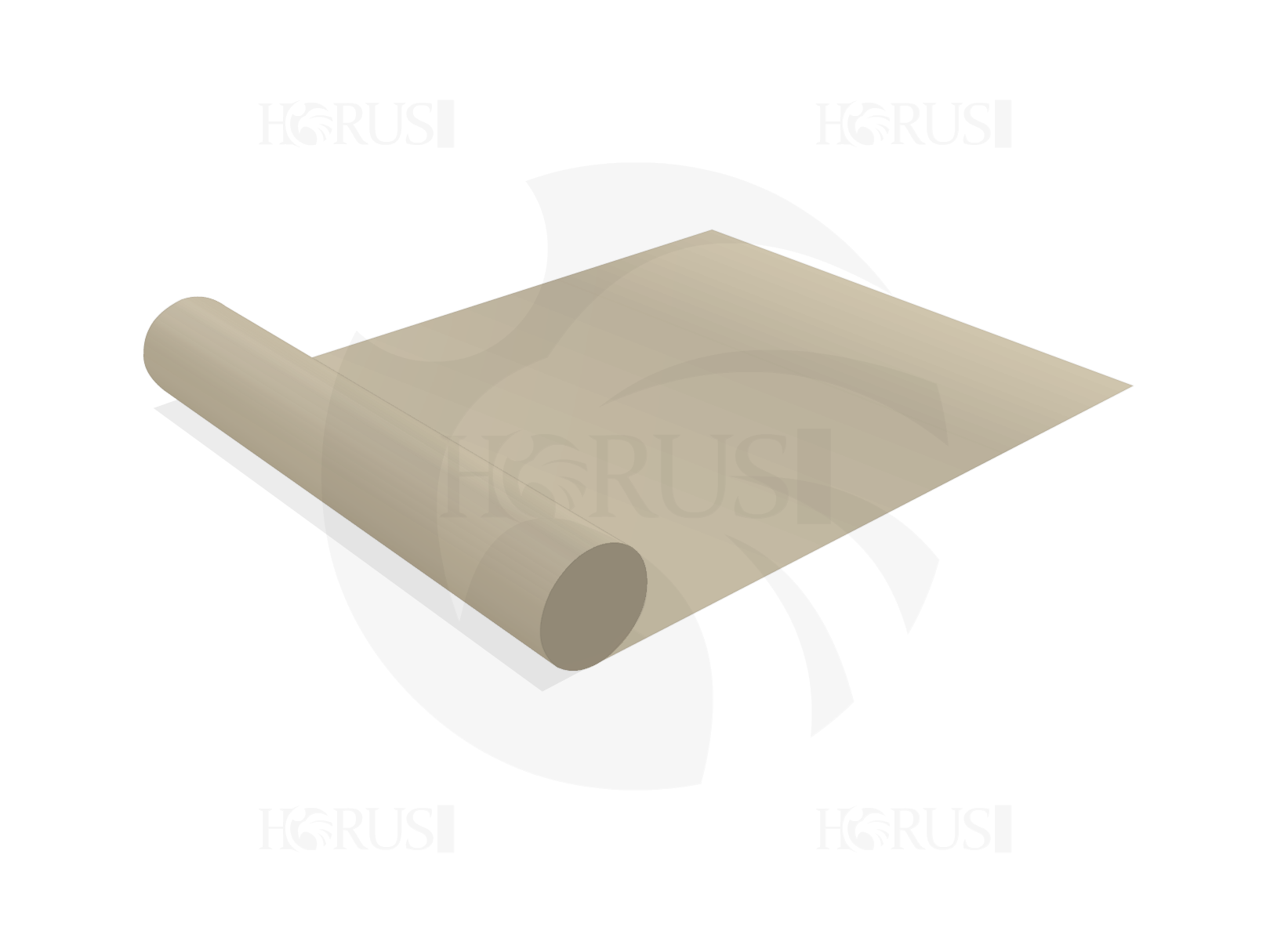 Toile au mètre - 6m X 2.7m - Protect cover 705 670gr/m², toile PVC Etanche Beige ral 1015