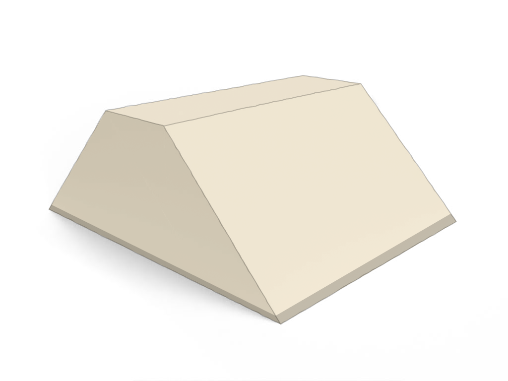 Trapéze Tronqué en Protect 670 : La référence en matière de protection étanche Beige ral 1015