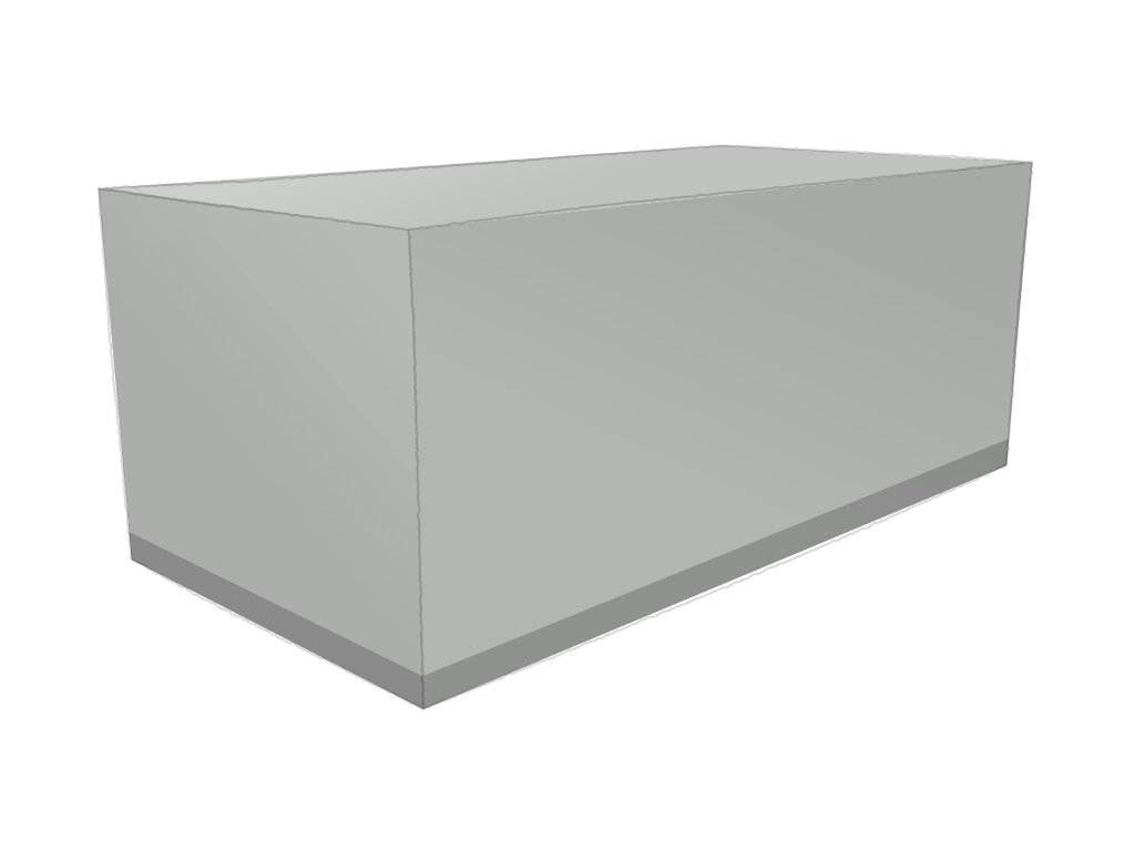 Housse de protection Brasero Rectangle - Protect 670 : La référence en matière de protection étanche Gris clair RAL 7038