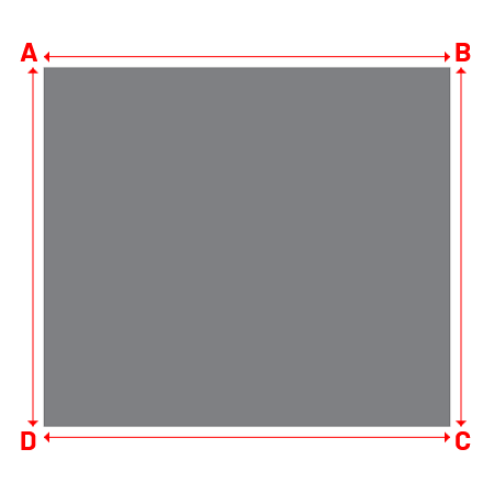 Bâche Rectangle en CoverEco 640 : une bâche simple & efficace Ecolac 640 - 7196 (RAL 7037) - 4.53x4.00m