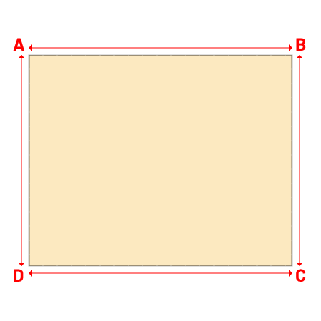 Bâche Rectangle en Protect 670 : La référence en matière de protection étanche Beige ral 1015 - 10.00x8.00m