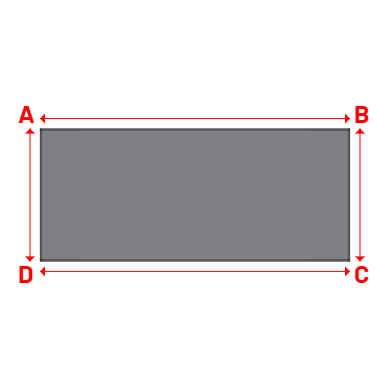 Bâche Rectangle en CoverEco 640 : une bâche simple & efficace Ecolac 640 - 7196 (RAL 7037) - 7.00x3.00m
